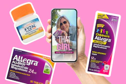 That Girl video on the KCL account and some Allegra and Xyzal products