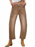 Women's Barrel Jeans