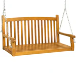 Best Choice Products Wood Porch Swing