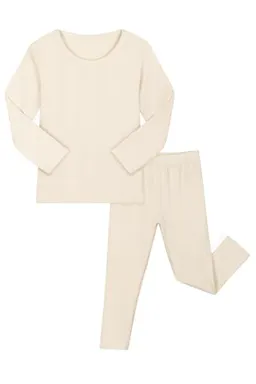 Kids' Long Sleeve Ribbed Set