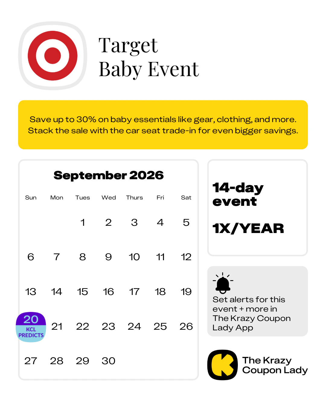Target Child Code What to Expect From Target Baby Event in September 2026 - The Krazy ...