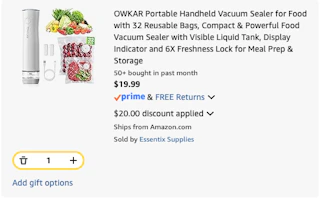 Vacuum Sealer Discount