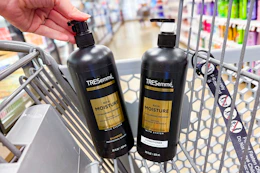 tresemme hair care in shopping cart