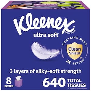 Kleenex Facial Tissues 8-Pack
