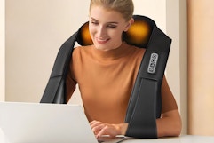 Shiatsu Back and Neck Massager, Just $20 on Amazon card image