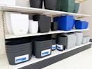  self watering planters sitting on a target shelf