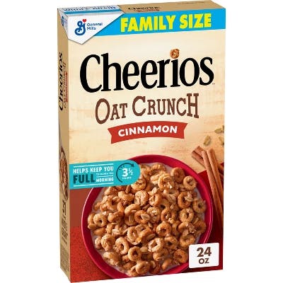2 Cheerios Oat Crunch Cereal Boxes