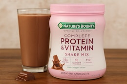 Nature's Bounty Vitamin Shake Mix: Get 2 for Under $22 on Amazon (Reg. $50) card image