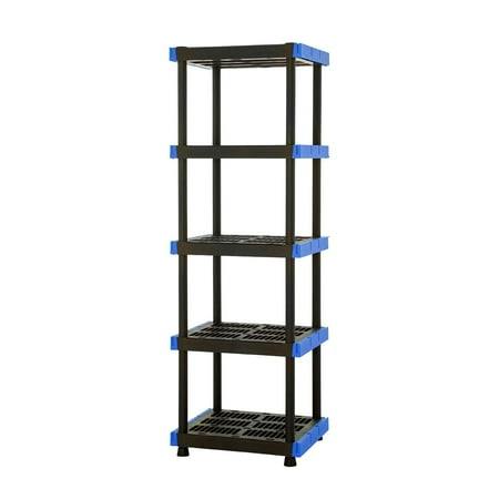 Hart 5-Shelf Plastic Storage Shelf