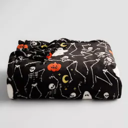 Halloween Plush Throw Blanket
