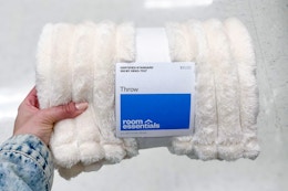 Jacquard Plush Throw Blankets, Only $7.60 at Target card image