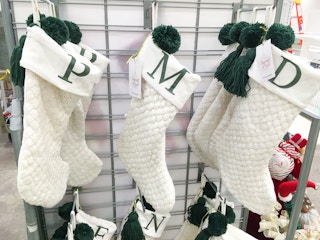 JCPenney Christmas Sale Santa Elf Figurines Stockings