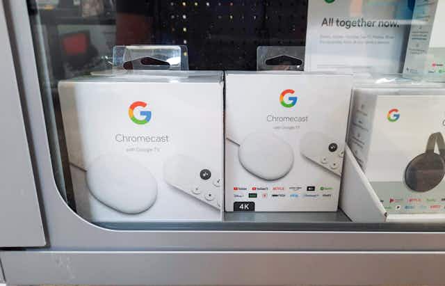 Google Chromecast, Starting at $19.99 on Amazon card image