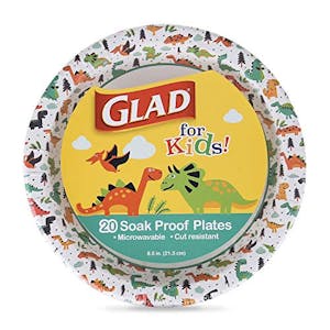 Glad Kids Dinosaur Paper Plates