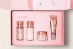 a set of medicube skincare items