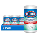 Clorox Disinfecting Wipes 6-Pack