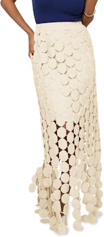 Women's Hollow Out Maxi Skirt