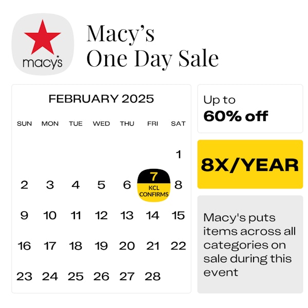 Macy’s One Day Sale February 2025 The Krazy Coupon Lady