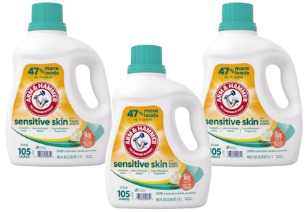 3 Arm & Hammer Laundry Detergents