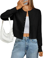 Women's Cropped Cardigan
