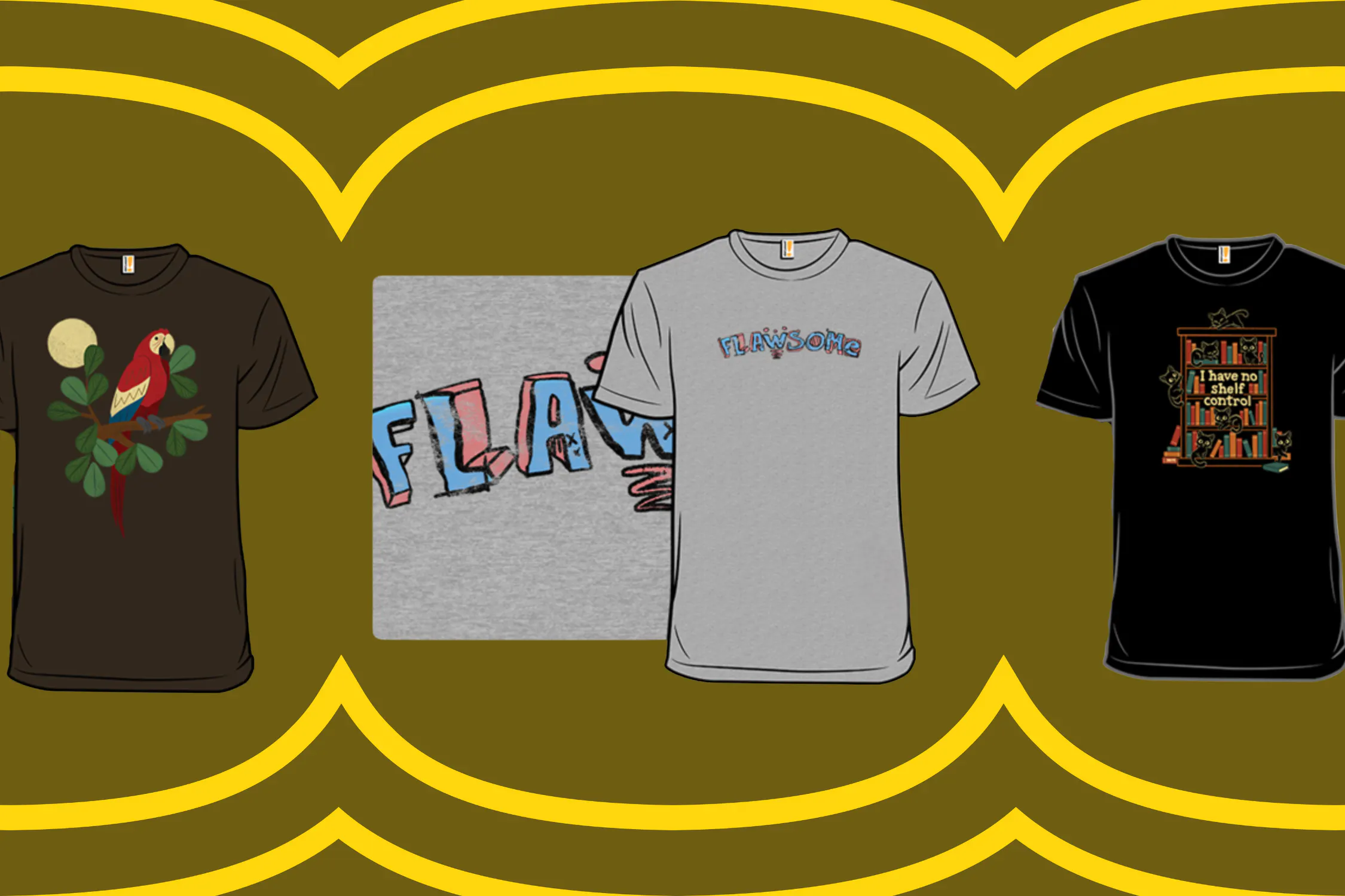 Graphic Tees Drop to deal at Woot