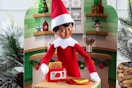 elf on the shelf with a toaster
