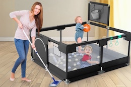 Don’t Miss Out on This $36 Baby Playpen From Walmart (Today Only) card image