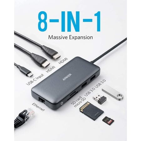 Anker 8-in-1 USB-C Docking Station