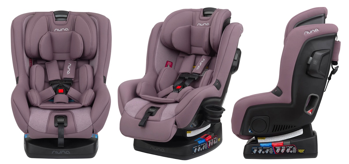 nuna rava car seat angles