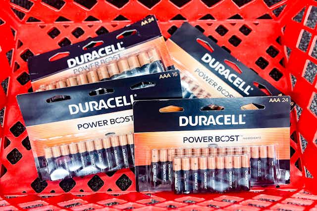 Free Duracell Batteries at Office Depot ⏤ Up to $27.49 in Savings card image
