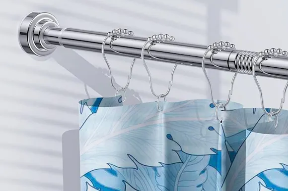 Shower Curtain Rod, Only $7.99 for Prime Members (Reg. $20)