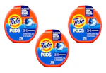 3 Tide Pods Tubs