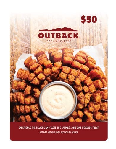 Outback Steakhouse $50 Gift Card