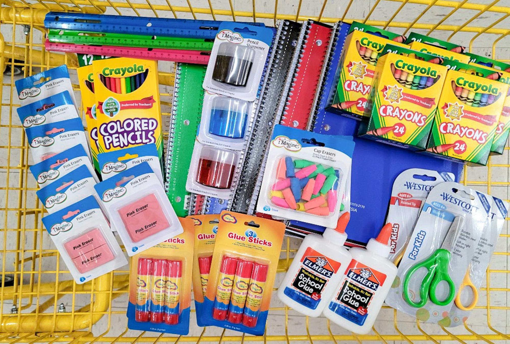 Dollar General School Supplies on Sale: $0.50 Elmer's, Crayola