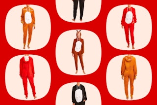 walmart christmas union suit collage
