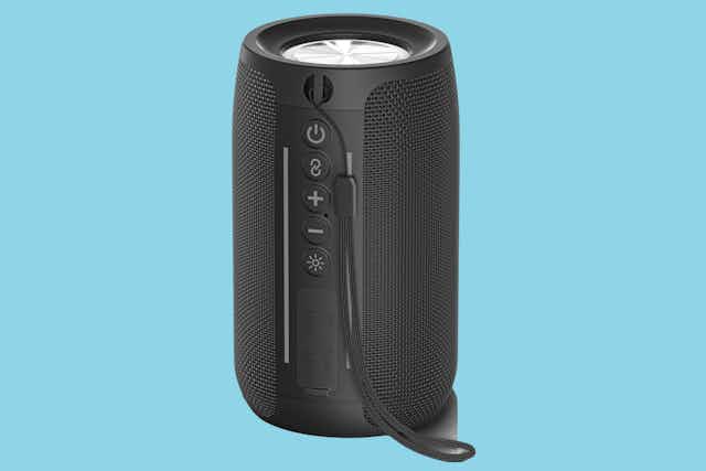 Bluetooth Speaker, Just $15 on Amazon  card image