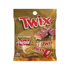 4 Twix Minis Bags