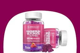 BOGO Free 60-Count Magnesium Glycinate Gummies, $6 on Amazon card image