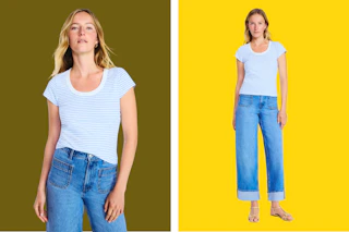 Walmart Free Assembly women's tee