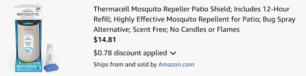 Mosquito cart