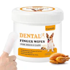 Dog Dental Finger Wipes