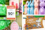 easter clearance at 90% off at hobby lobby