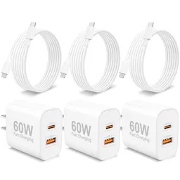 USB C Charger + Cable 3-Pack