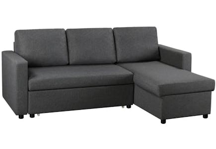 Alden Design Sectional Sleeper Sofa
