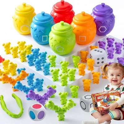 Rainbow Counting Bears