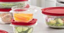 food in storage containers