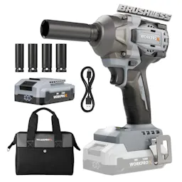 WORKPRO Cordless Impact Wrench Kit