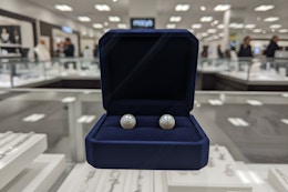 pearl earrings
