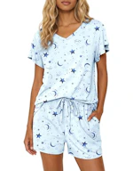 Ekouaer Women's Pajamas Set