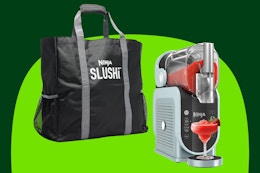 Ninja Slushi 5-in-1 Drink Maker With Carry Bag — New Colors Now at QVC card image